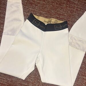 Aurum fierce leggings white high quality leggings mesh leg women’s Xxs